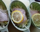 鯛のレンジ蒸し作り方3写真
