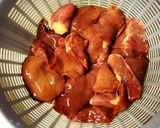 超簡単♪鶏レバーの洋風ケチャ炒め作り方1写真