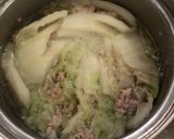 簡単＆時短★白菜と挽肉の重ね蒸し煮作り方2写真