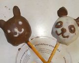 くまとパンダのバレンタインチョコ♡作り方8写真