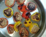 カラフルピーマンの肉詰め♪作り方4写真