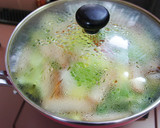 白菜とさつま揚げのゴマ味噌煮作り方3写真