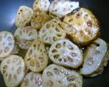 照り照り♪レンコンのはさみ焼き作り方5写真