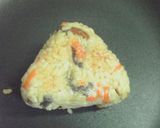 炊き込みご飯リメイク★焼きおにぎり茶漬け作り方1写真