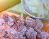*＊°鶏肉と大根のｶｼｭｰﾅｯﾂ炒め°＊作り方1写真