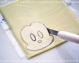 ミッキー＆ミニーちゃんおにぎり＊キャラ弁作り方2写真