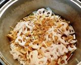 レンコンとＷエビの味噌炊き込みご飯作り方2写真