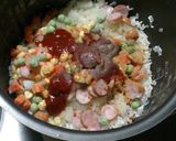 簡単炊飯器ケチャップライス(オムライス)作り方3写真