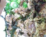 超絶☆簡単♪そうめんの肉＆きのこ炒め作り方4写真