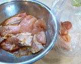 旨みが違う！「骨付き鶏肉の唐揚げ」作り方1写真
