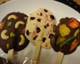 バレンタイン♡型なしトッピングチョコバー作り方8写真