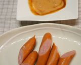 お弁当に✿ ウインナースイチリマヨ味噌作り方1写真