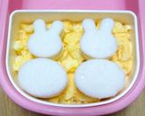 うさちゃん雪だるま作り方3写真