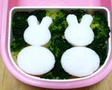 うさちゃん雪だるま作り方4写真