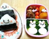 うさちゃん雪だるま作り方5写真