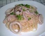 イカタラマヨパスタ作り方5写真