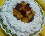 大学芋と小豆餡の抹茶タルト作り方15写真