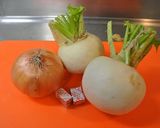 カンタン　カブのポタージュ作り方1写真