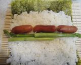 野菜と魚をモリモリ♪ジャパニーズロール作り方5写真