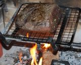 焚き火でつくるローストビーフ作り方6写真