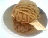 ほっこり秋の味覚◎黒糖のいもンブラン◎作り方6写真