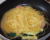 エビとズッキーニのスパゲティ作り方6写真