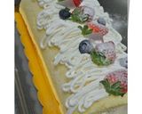 シフォン生地でロールケーキ作り方9写真