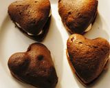 * バレンタイン❤ハートのウーピーパイ♪作り方5写真