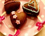 * バレンタイン❤ハートのウーピーパイ♪作り方6写真