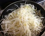 もやしのあんかけ旨塩だれ炒め作り方3写真