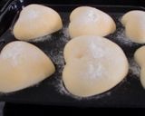ぷっくりハートの白パン（チョコ入り）作り方5写真