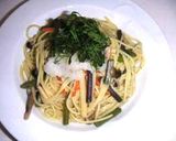 山菜パスタ作り方4写真