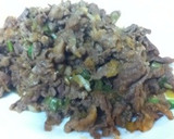 ☆青梗菜と牛肉のネギたっぷり炒め☆作り方8写真