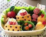 節分☆キャラ弁☆起きて赤鬼！出番だよー☆作り方6写真