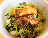 パリパリ鮭の昆布茶漬け作り方5写真