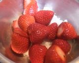 レンジで３分＊苺ソース作り方1写真