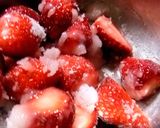 レンジで３分＊苺ソース作り方2写真
