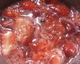 レンジで３分＊苺ソース作り方3写真