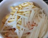 大根人参油揚げの酢ッキリ煮♪作り方2写真