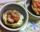 めっちゃ簡単！アボカドとエビのチーズ焼き作り方1写真