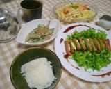 鴨とアボカドのご馳走の一皿☆特製ソースで作り方7写真