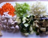 便利な一品☆鶏肉とたっぷり野菜のトマト煮作り方1写真