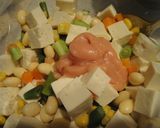 タラマヨソースの♡お豆腐サラダどんぶり作り方3写真
