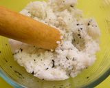 もちもちごはんハムカップ♪くるみ味噌のせ作り方2写真