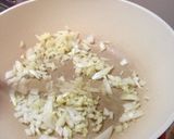 鶏挽き肉と小松菜のクリームスパ作り方3写真