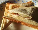 ★美味しい!ゴマあんチーズサンド★作り方5写真