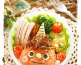 三角おにぎりで簡単♪赤おにさんのお弁当作り方5写真