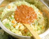 脂肪燃焼↑↑野菜たっぷりトマトスープ♪作り方7写真