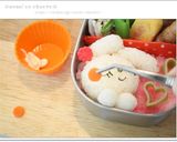 バレンタイン＊恋する白うさキャラ弁作り方5写真