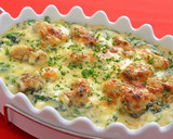 簡単魚焼きグリル牡蠣とほうれん草グラタン作り方6写真